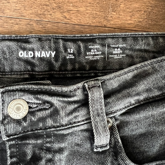 Old Navy OG straight jeans 12 long - Picture 5 of 5